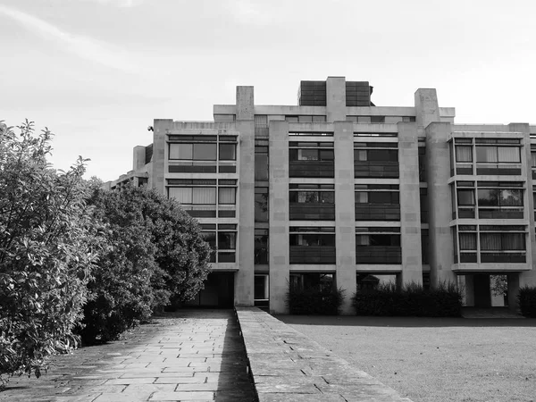 Кембридж Великобритания Circa October 2018 Fisher Building John College Black — стоковое фото