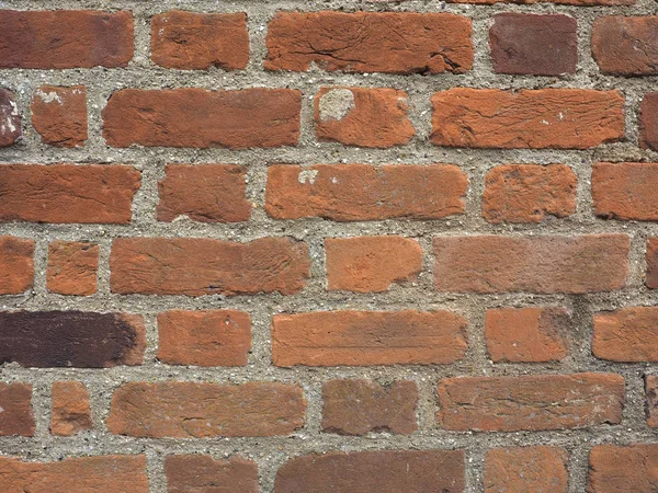 Rode Bakstenen Muur Nuttig Als Achtergrond — Stockfoto