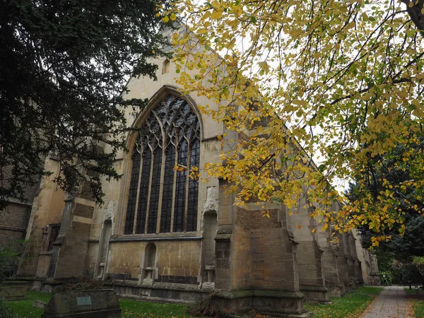 Cambridge Ngiltere Deki Küçük Mary Kilisesi — Stok fotoğraf