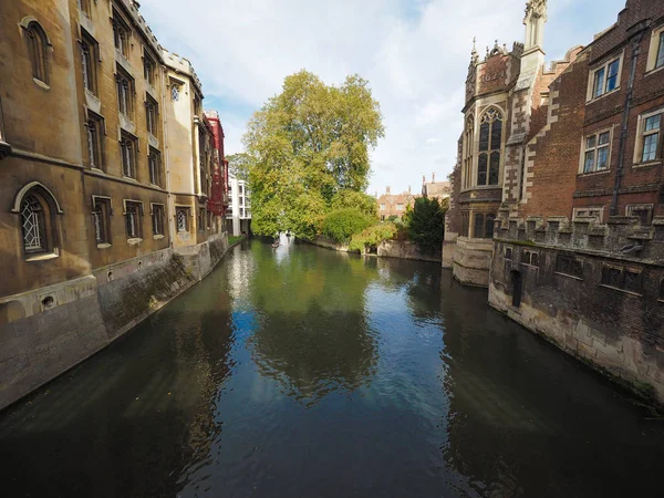 Blick Auf River Cam Cambridge Großbritannien — Stockfoto