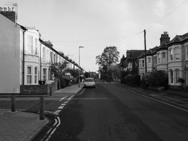 Cambridge Reino Unido Circa Outubro 2018 Vista Cidade Preto Branco — Fotografia de Stock