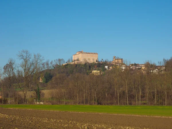 Zamek Castello Pralormo Pralormo Włochy — Zdjęcie stockowe