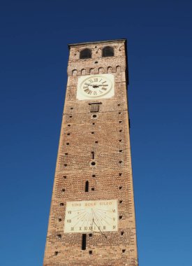 Torre Civica (anlam çan kulesi) Grugliasco, İtalya