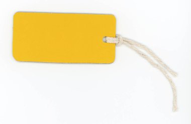 sarı kağıt etiket etiket ürün bilgileri için