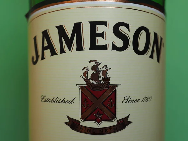 Dublin Ireland Circa December 2018 Jameson Irish Whiskey Bottle — Stock Photo, Image