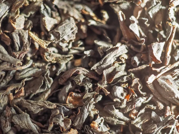 Loose Tea Leaves Brewing Useful Background — Stock Photo, Image