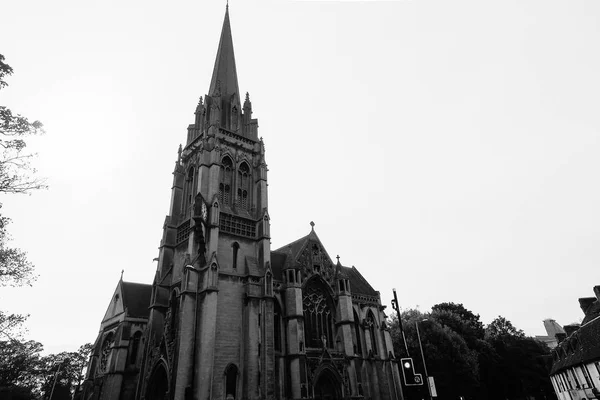 Igreja Católica Nossa Senhora Mártires Ingleses Cambridge Reino Unido Preto — Fotografia de Stock