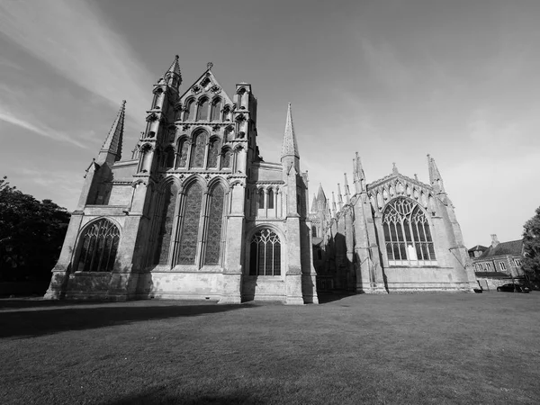 Ely Cathedral Tidigare Kyrka Etheldreda Och Peter Och Kyrkan Heliga — Stockfoto