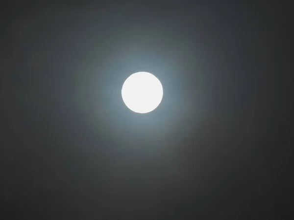 Die Sonne Vom Planeten Erde Aus Gesehen Als Heller Punkt — Stockfoto