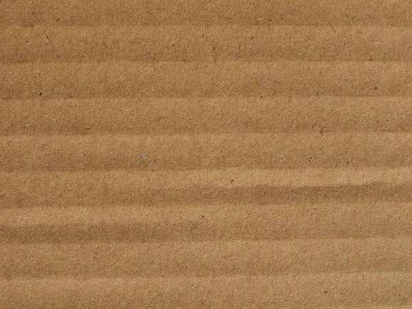Textura Cartón Ondulado Marrón Útil Como Fondo —  Fotos de Stock
