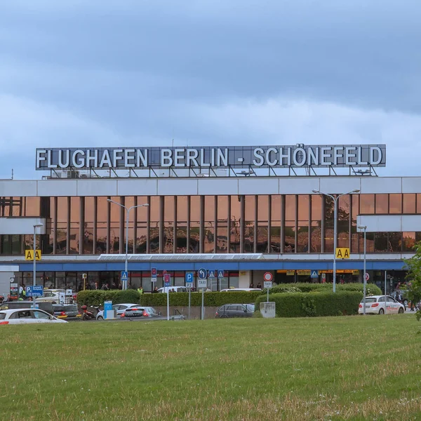 Berlin Allemagne Mai 2014 Aéroport International Schoenefeld Est Deuxième Grand — Photo