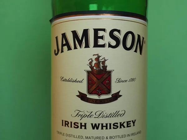 Dublin Ireland Circa December 2018 Jameson Irish Whiskey Bottle — Stock Photo, Image