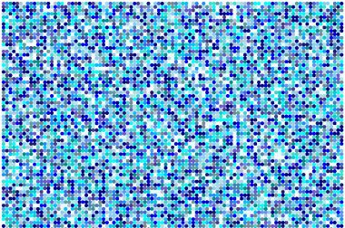 Daireler bir arka plan olarak yararlı ile soyut minimalist mavi illüstrasyon