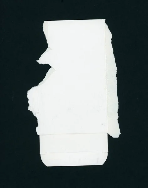 White Cardboard Texture Useful Background — Stock Photo, Image
