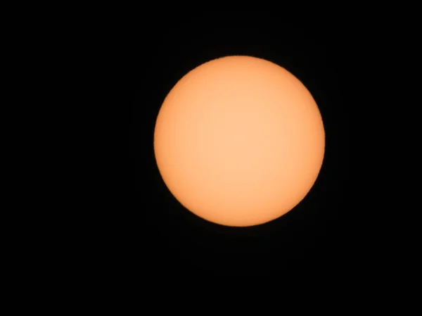 Soleil Avec Télescope Planète Terre — Photo