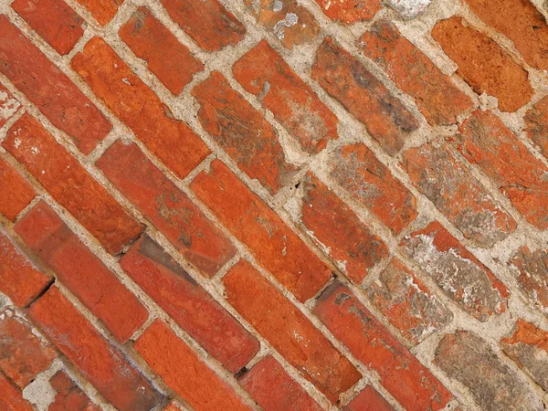 red brick texture useful as a background with diagonal tiles