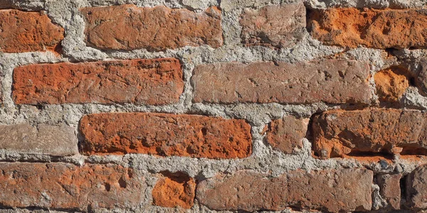 Textura Tijolo Vermelho Útil Como Fundo — Fotografia de Stock