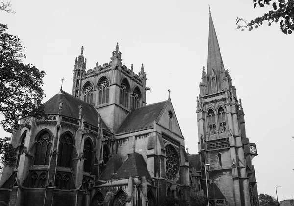 Katholieke Kerk Van Onze Lieve Vrouw Engelse Martelaren Cambridge Zwart — Stockfoto