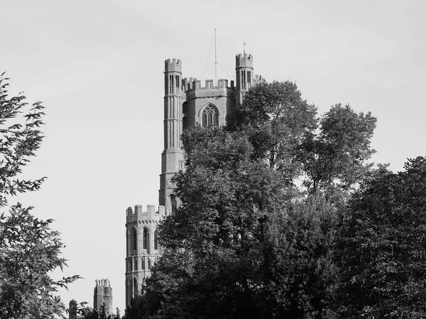 Ely Cathedral Tidigare Kyrka Etheldreda Och Peter Och Kyrkan Heliga — Stockfoto