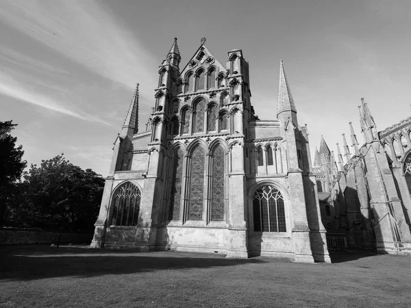 Ely Cathedral Formerly Church Etheldreda Peter Church Holy Undivided Trinity — Stock Photo, Image