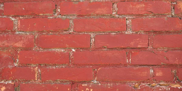 Tekstura Czerwonej Cegły Przydatna Jako Tło — Zdjęcie stockowe