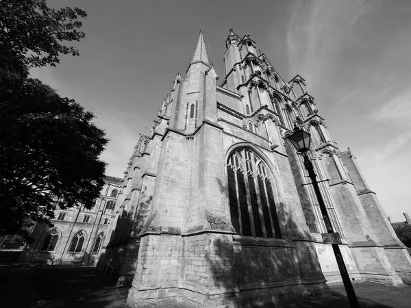 Ely Cathedral Tidigare Kyrka Etheldreda Och Peter Och Kyrkan Heliga — Stockfoto