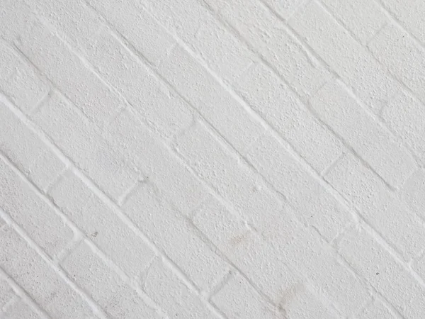 Textura Tijolo Branco Útil Como Fundo Com Telhas Diagonais — Fotografia de Stock