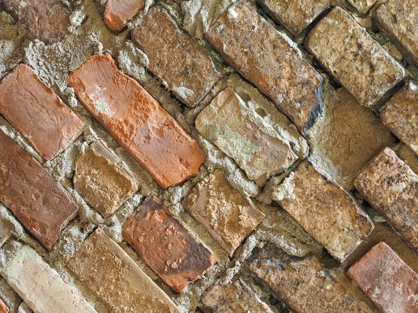 Red Brick Wall Useful Background Diagonal Tiles — Stock Photo, Image