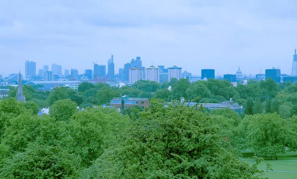 London Skyline Partir Primrose Hill Park — Photo