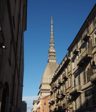 İtalya, Torino 'daki Köstebek Antonelliana binası.