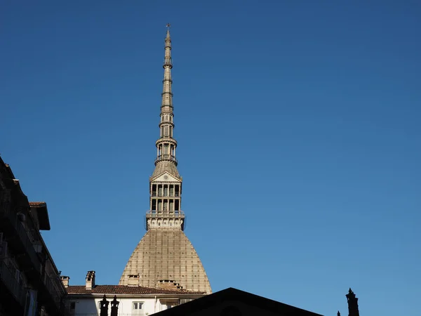 Talya Torino Daki Köstebek Antonelliana Binası — Stok fotoğraf