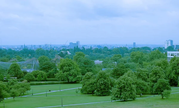 London Skyline Partir Primrose Hill Park — Photo