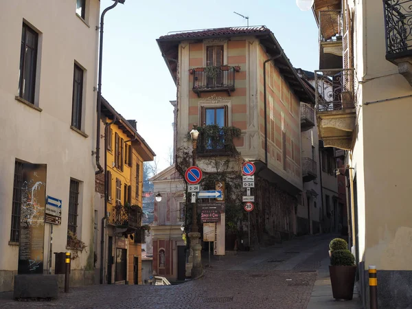 意大利里沃利 2019年2月 老城区中心的景色 — 图库照片