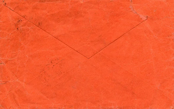 Sobre Carta Papel Naranja Para Correo Postal —  Fotos de Stock