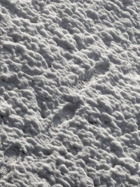 Beyaz kar doku arka plan olarak yararlı