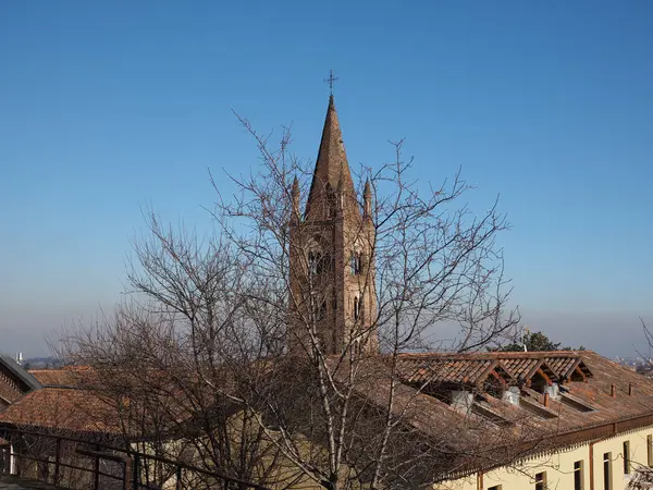 Rivoli Talya Nın Eski Şehir Merkezinin Görünümü — Stok fotoğraf