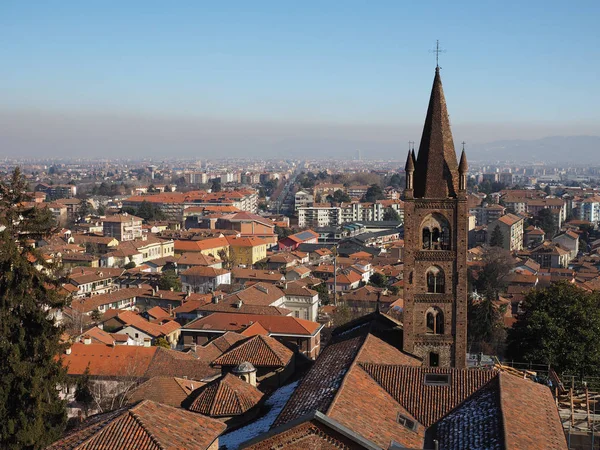 Luftaufnahme Der Stadt Rivoli Italien — Stockfoto