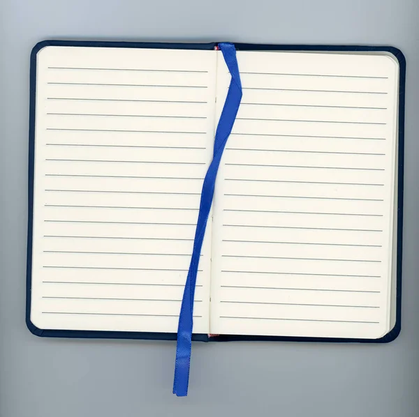 blank paper page of a notepad with copy space