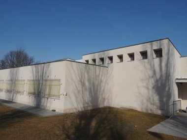 Alba, İtalya - Şubat 2019 yaklaşık: Fondazione Ferrero Sanat Galerisi