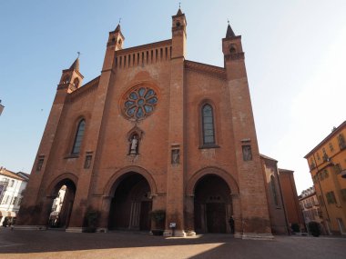 Alba, İtalya 'daki Duomo di San Lorenzo (St Lawrence Katedrali)