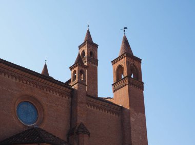 Alba, İtalya 'daki Duomo di San Lorenzo (St Lawrence Katedrali)