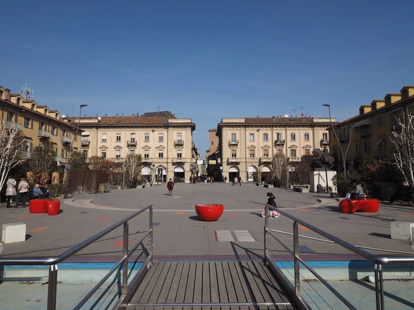 Alba Olaszország 2019 Február Körül Piazza Michele Ferrero Korábban Úgy — Stock Fotó