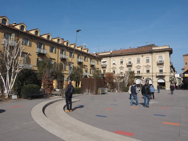 Alba Italia Circa Febrero 2019 Plaza Michele Ferrero Anteriormente Conocida — Foto de Stock