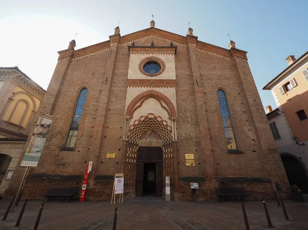 Alba Italy Circa February 2019 San Domenico Church — Stock Photo, Image