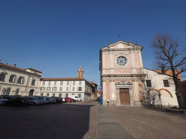 Alba Italia Circa Febbraio 2019 Chiesa Santa Caterina — Foto Stock