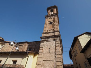Alba, İtalya 'da San Giuseppe (Aziz Joseph) kilise kulesi