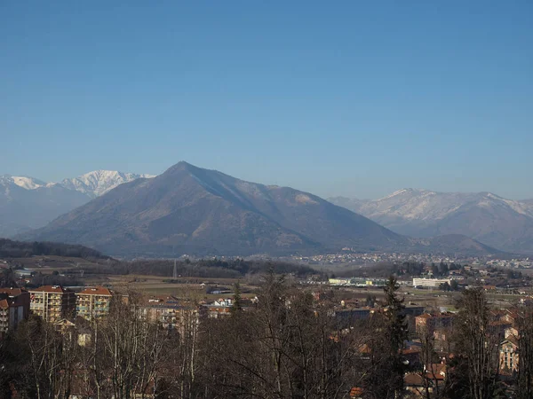 Monte Musine visto desde Rivoli — Foto de Stock