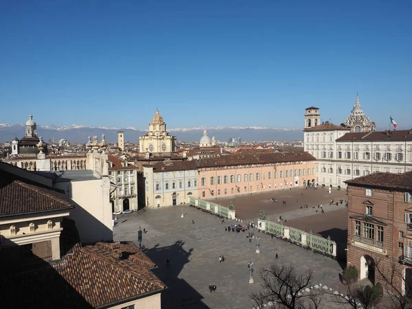 Vue aérienne de Turin — Photo