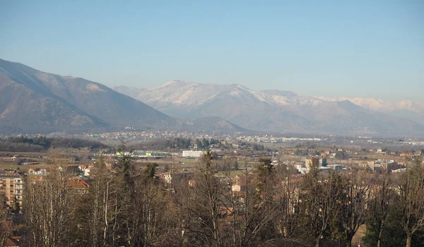 Mount Musine gezien vanaf Rivoli — Stockfoto