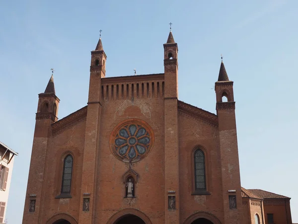 Catedral de San Lorenzo en Alba — Foto de Stock